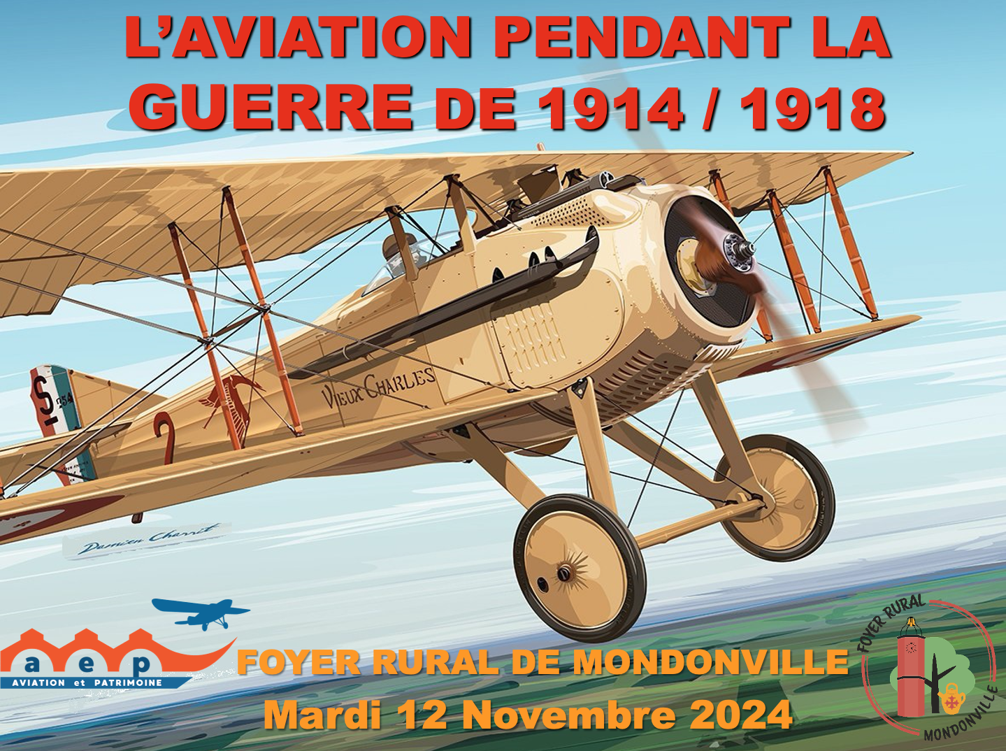 Conférence • L'aviation pendant la guerre de 1914/1918