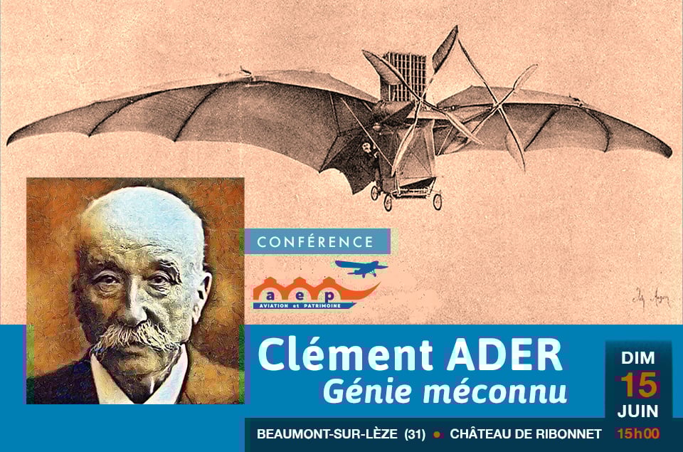Conférence • Clément ADER, génie méconnu...