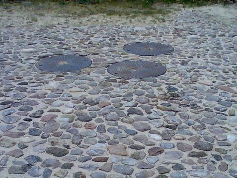 Fertig eingebaute PE-Kunststoff Anlage von Klävertec.