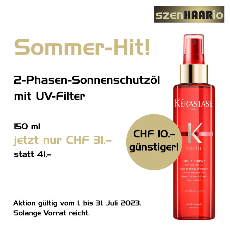 Juli-Aktion: Sommer-Hit "Kérastase Soleil"