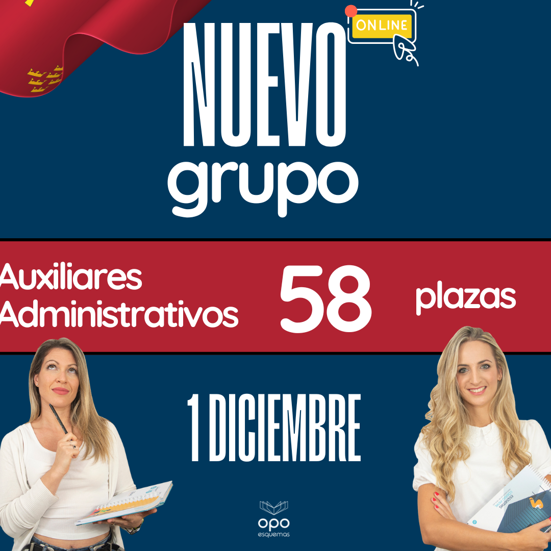 Academia Online Auxiliares Administrativos Comunidad Autónoma Región de Murcia