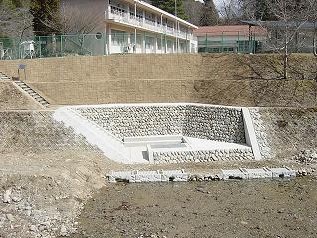 人工産卵巣穴観察施設