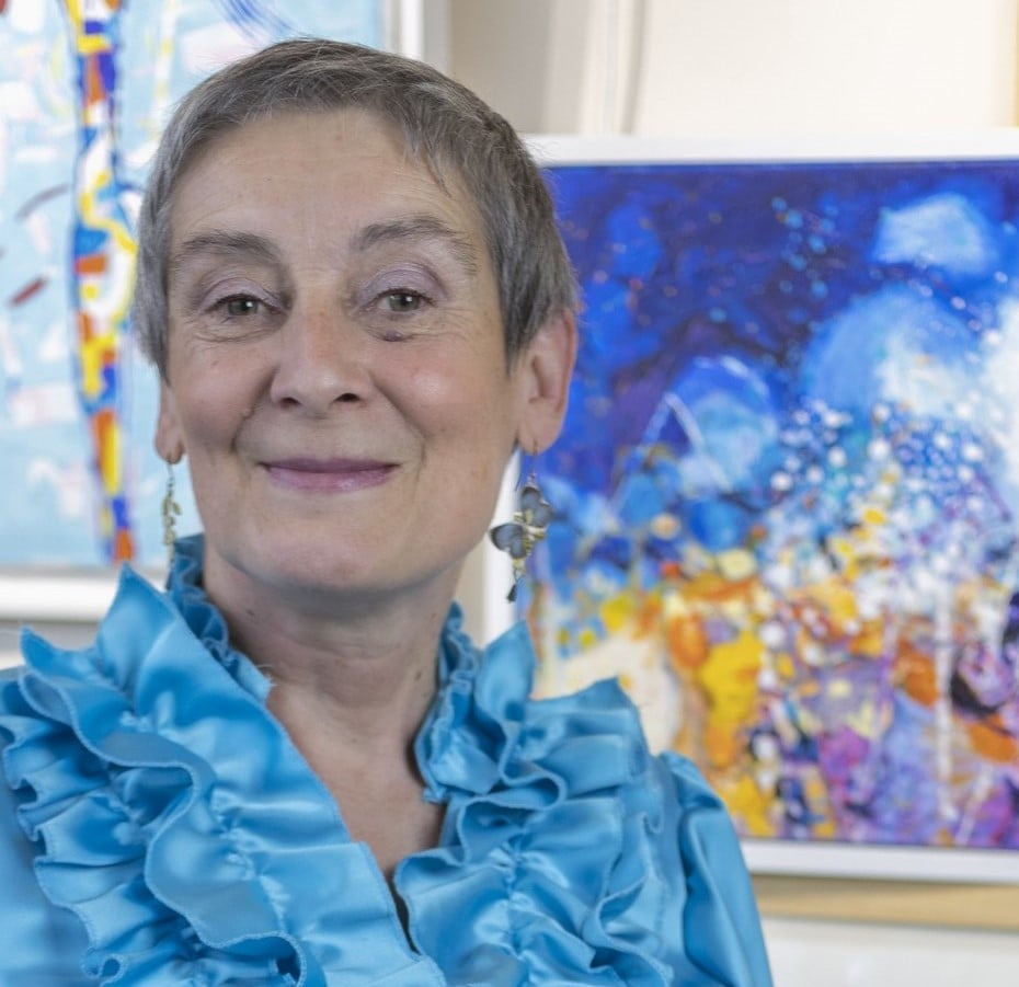 Elisabeth Augendre artiste peintre, vernissage collectif Victoire mai 2024, Espace Ysmaïloff Paris 15