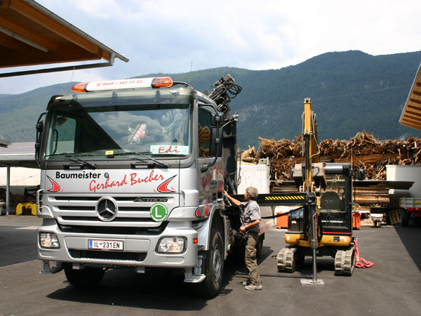 Fuhrpark - Baumeister Gerhard Bucher GmbH