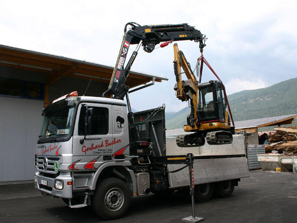 Fuhrpark - Baumeister Gerhard Bucher GmbH