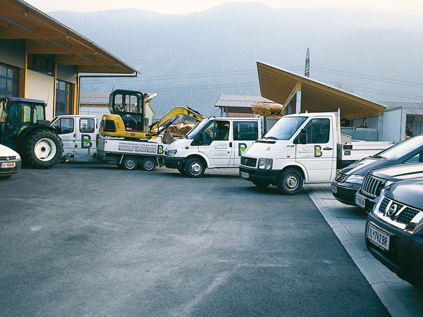 Fuhrpark - Baumeister Gerhard Bucher GmbH