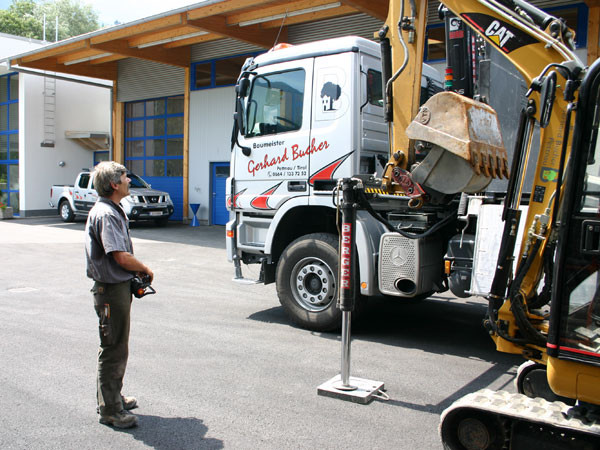 Fuhrpark - Baumeister Gerhard Bucher GmbH