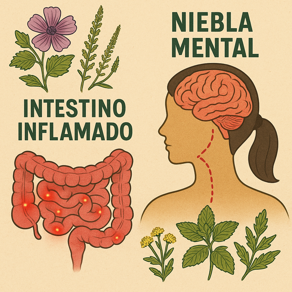 El intestino inflamado y la niebla mental: cómo el eje intestino-cerebro moldea tu energía, tu ánimo y tu claridad