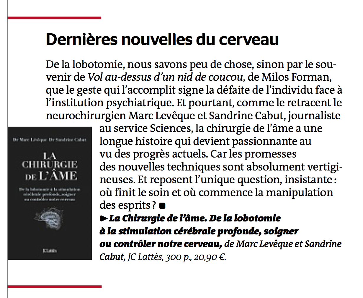 Le Monde - 16 mars 2017