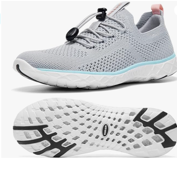 Grey/Pink : Style NQ9 : Women's Sizes US6 to 9 : $110 