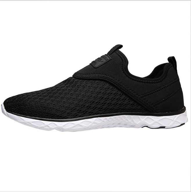 Black/White : Style NQ 101 : $85 :  Men's Sizes : 9.5US to 13US