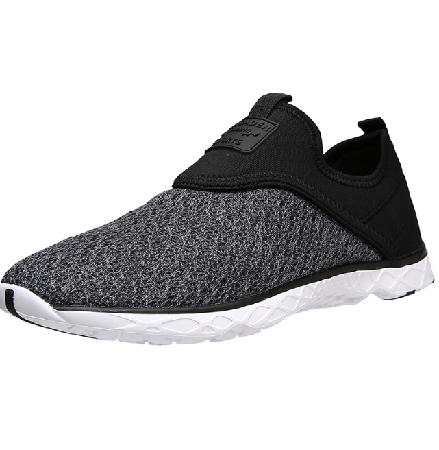 Black/Grey/White : Style NQ 101 : $85 :  Men's Sizes : 9.5US to 13US