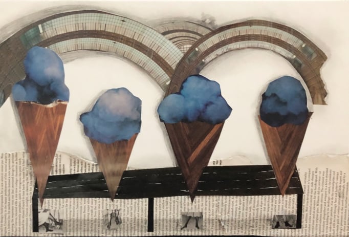 Collage by deborah harris