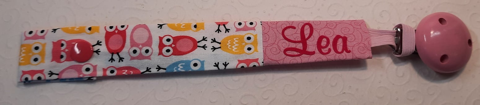 SK "Eulen pink-gelb"