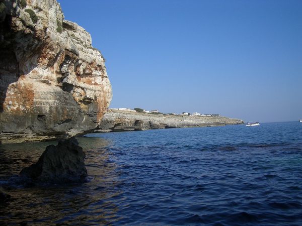 Grotten-Ausflug in unmittelbarer Umgebung von S.M. di Leuca