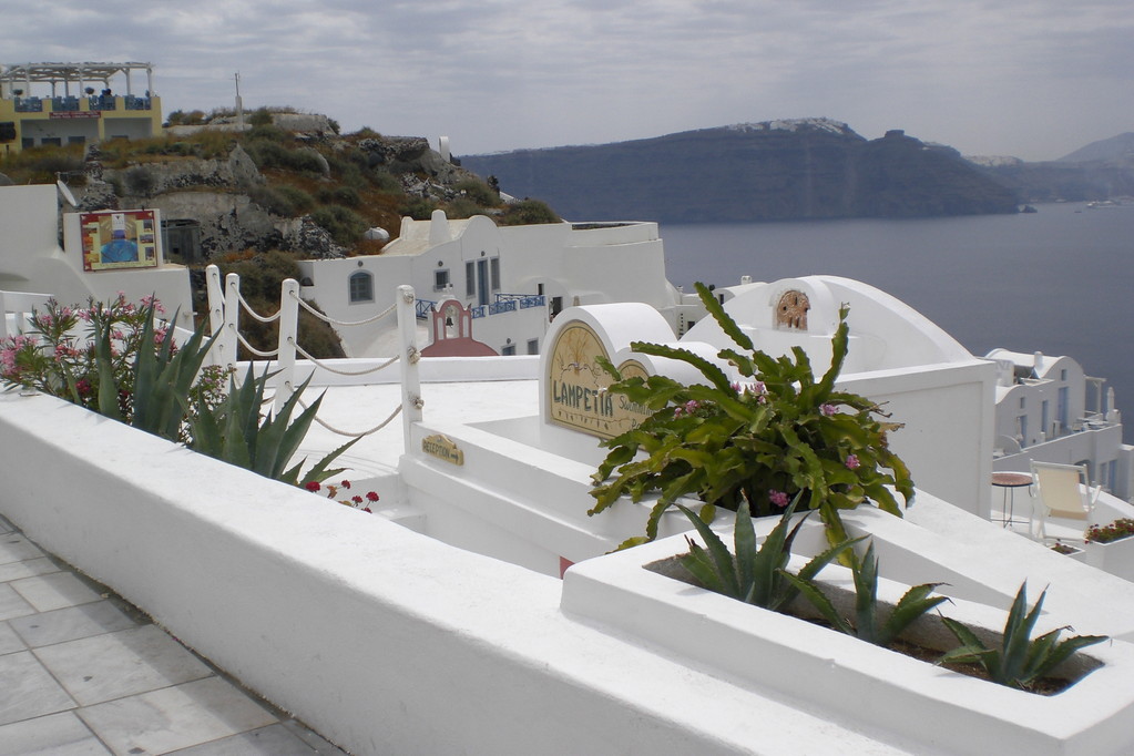 Oia; malerisches Städtchen im Norden von Santorini