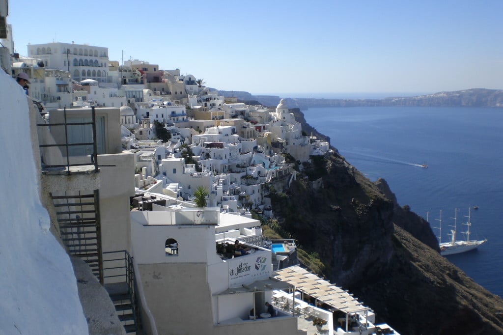 Fira (Hauptort der Insel)