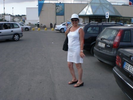 ...beim Einkaufen in Tricase