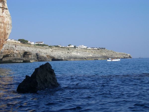 Grotten-Ausflug in unmittelbarer Umgebung von S.M. di Leuca