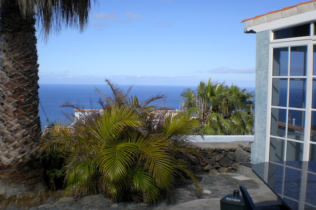 Garten Bungalow (Blick Richtung Westen auf den Atlantik)