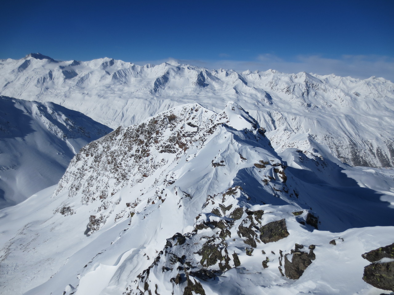 Ötztaler Alpen - Blick vom Wurmkogel 