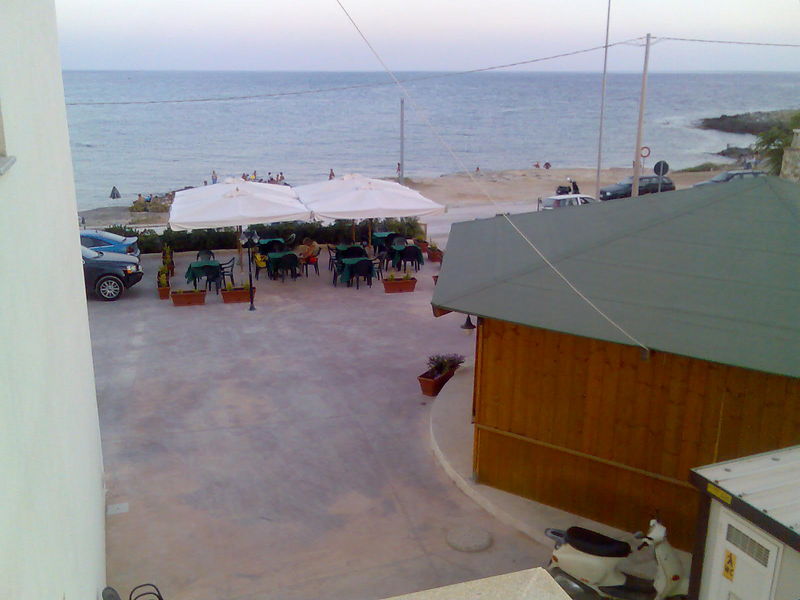 Blick vom Hotel-Zimme-Balkon