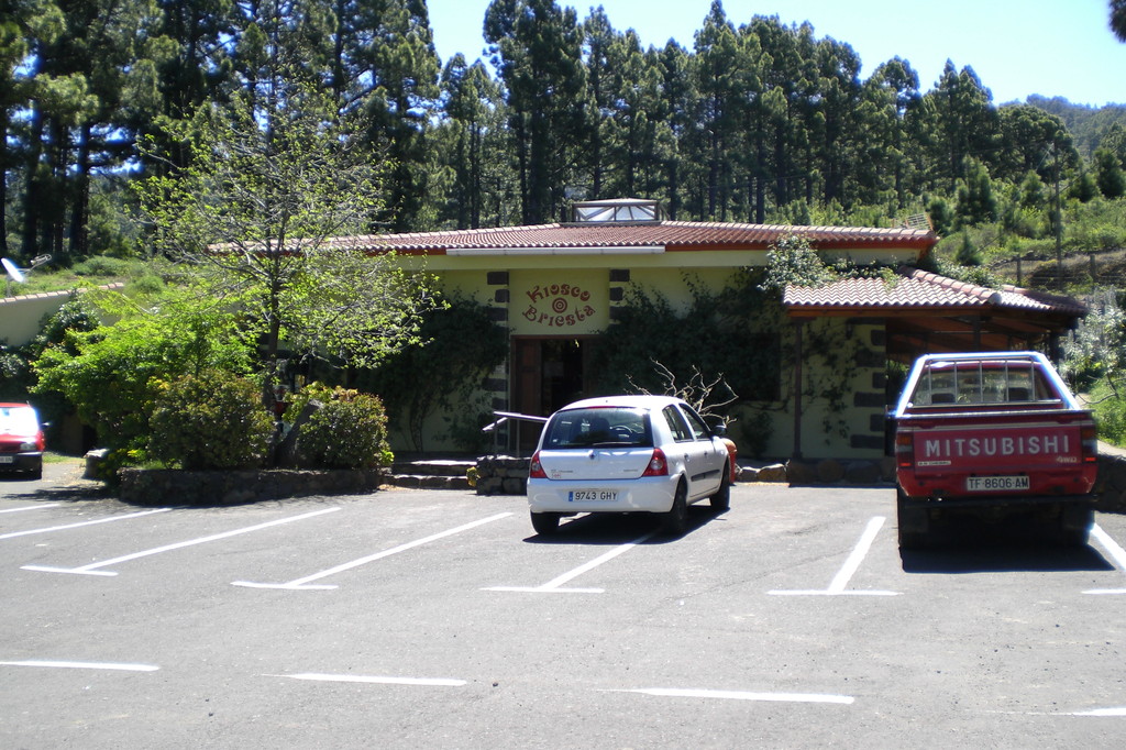 Verpflegungshalt auf El Roque (1200 m. ü. M.)