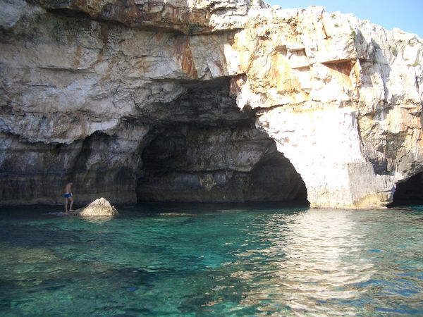 Grotten-Ausflug in unmittelbarer Umgebung von S.M. di Leuca