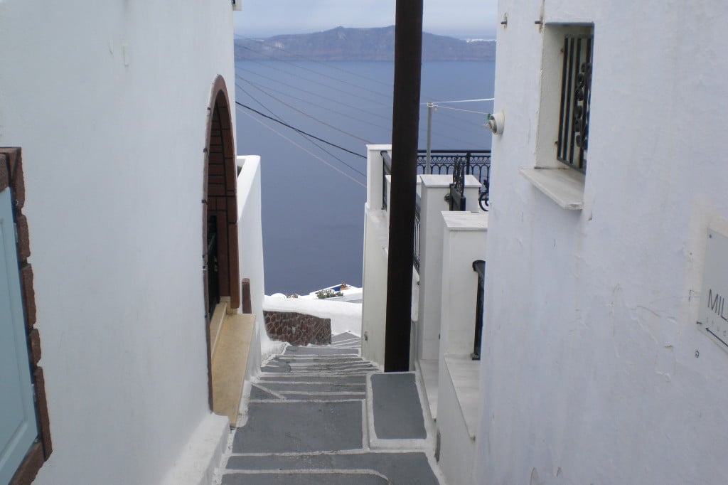 Bummel durch die Gassen von Firostefani