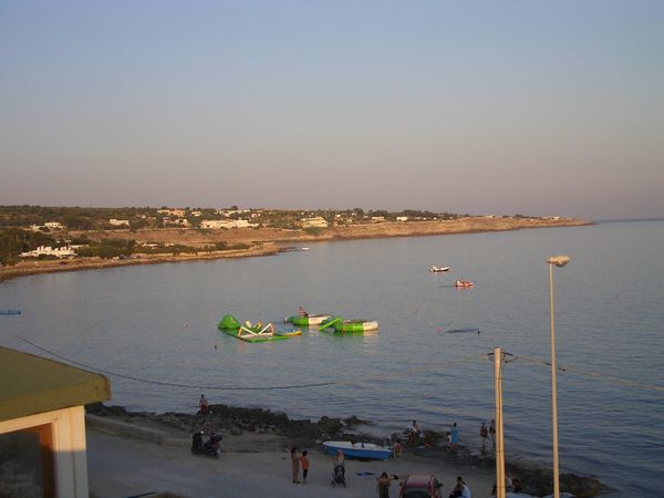 Blick vom Dach des Magna Grecia