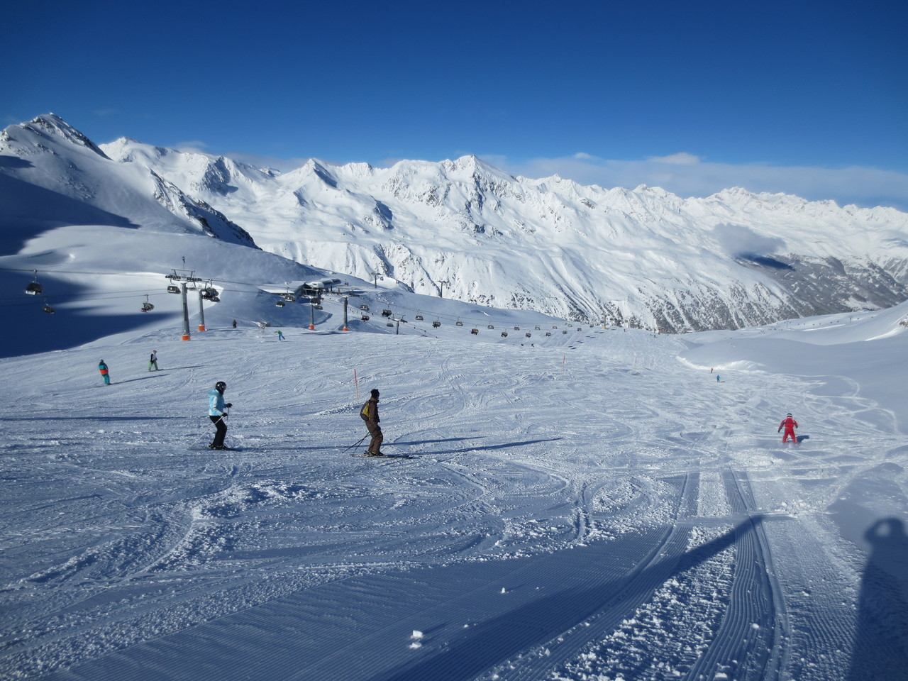 Traumhaftes Skigebiet Obergurgl-Hochgurgl mit ca. 110 Km Pisten und über 20 modernen Skilift-Anlagen