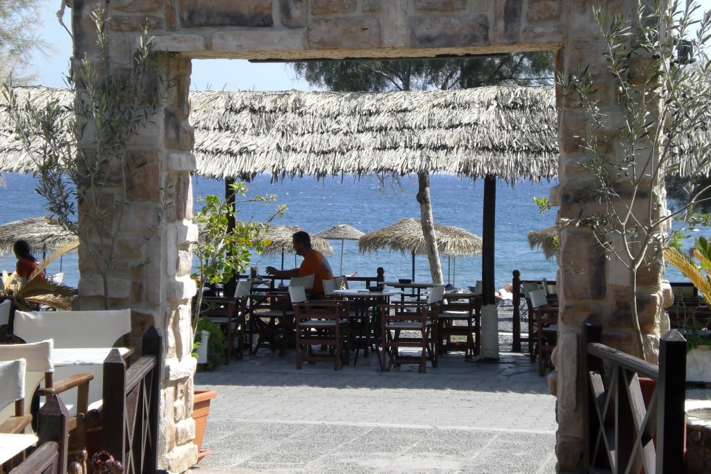 Impressionen aus Kamari (Kamari-Beach)