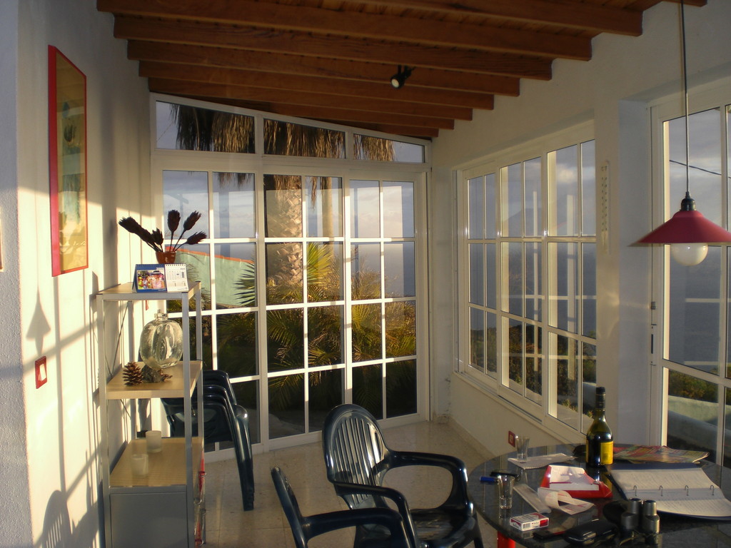 Wintergarten Bungalow (Blick in Süd-Südwestlicher Richtung)