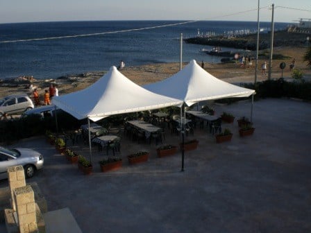 Hotelareal Magna Grecia mit den neuen Pavillons