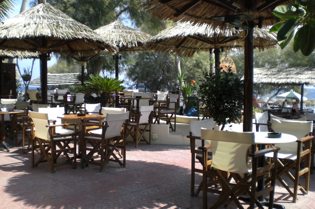 Impressionen aus Kamari (Kamari-Beach)