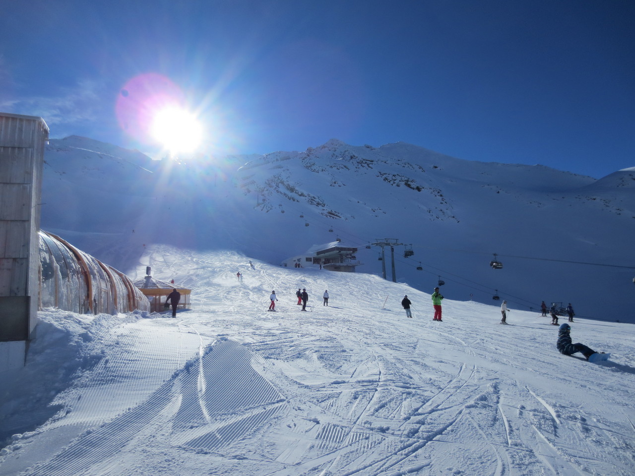 Traumhaftes Skigebiet Obergurgl-Hochgurgl mit ca. 110 Km Pisten und über 20 modernen Skilift-Anlagen