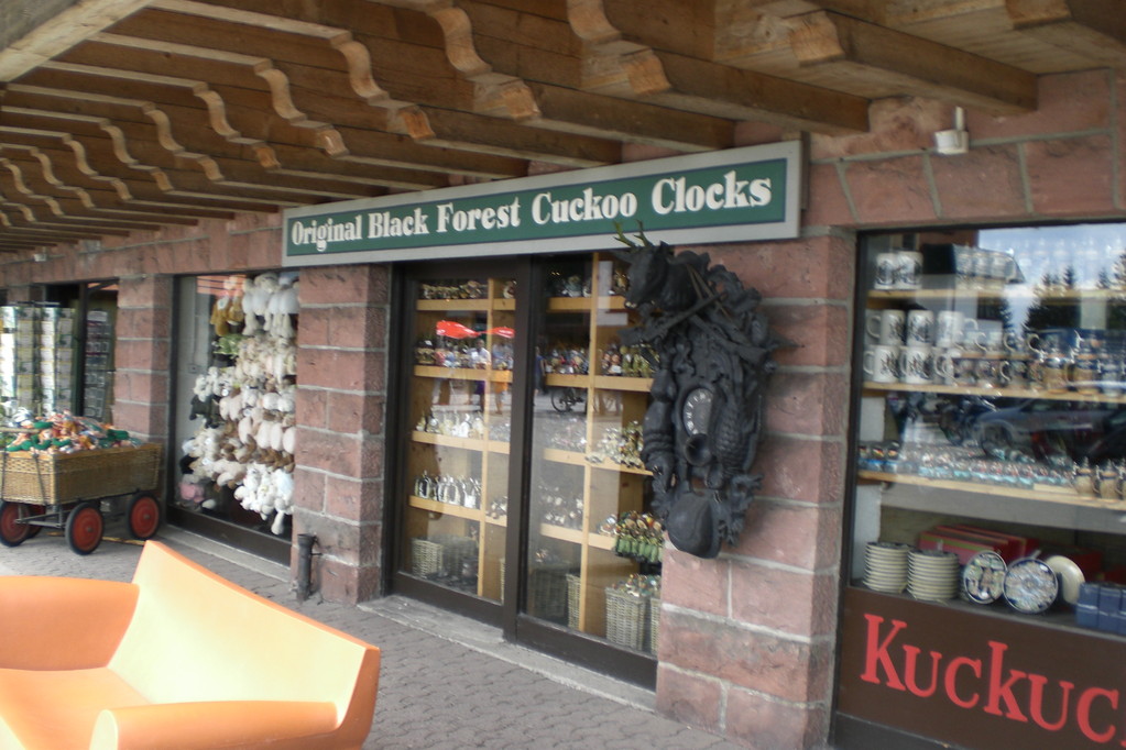 Einkaufsstrasse Mummelsee Schwarzwald