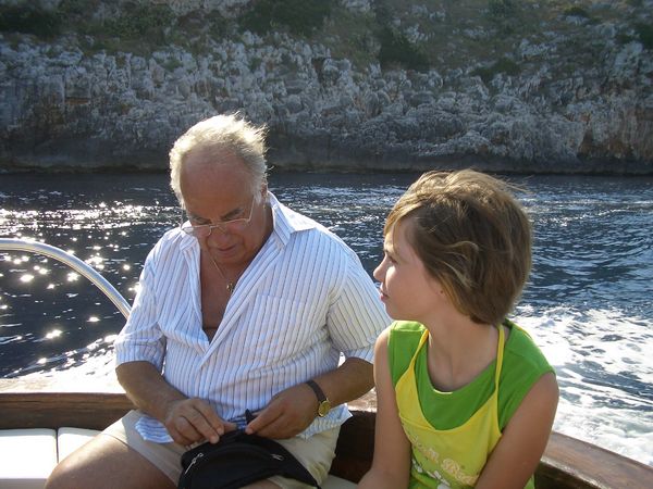 Fahrt zur Grotta Azzurra, Castro