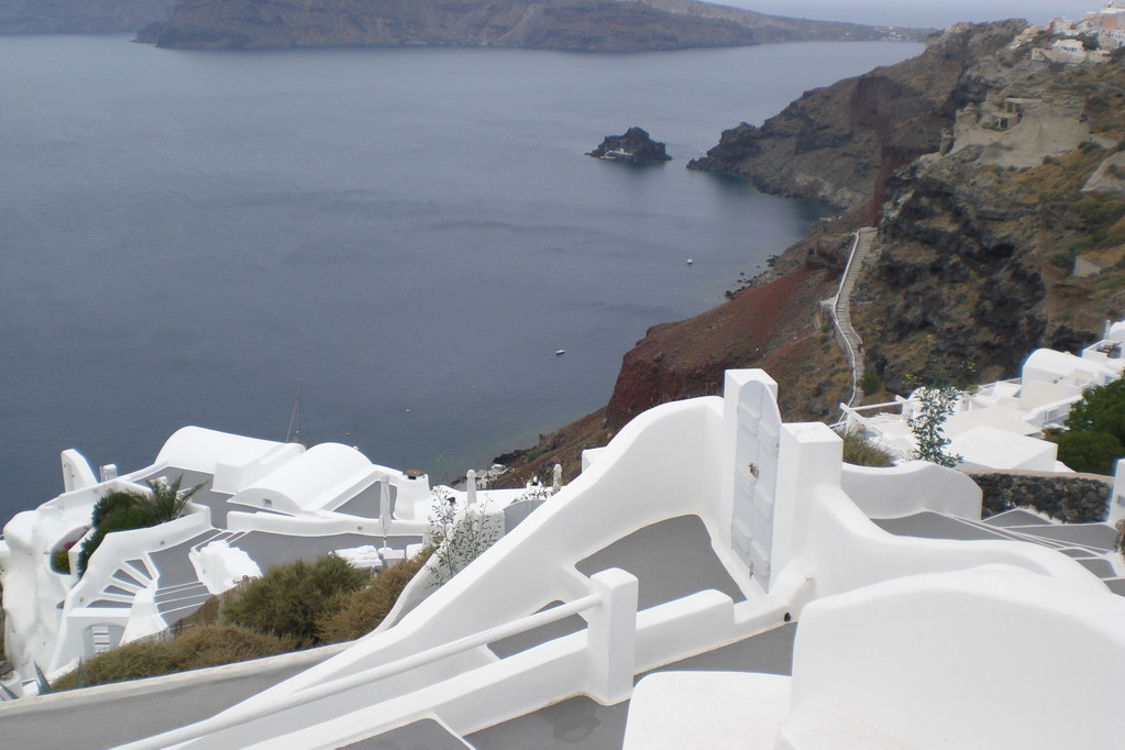 Oia; malerisches Städtchen im Norden von Santorini