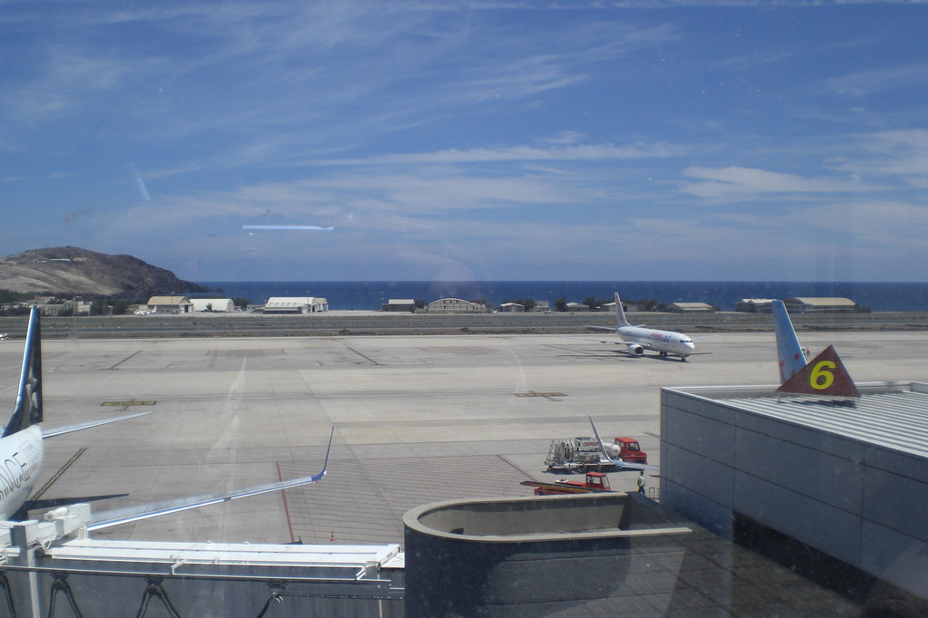 Flughafen in Las Palmas (Gran Canaria)