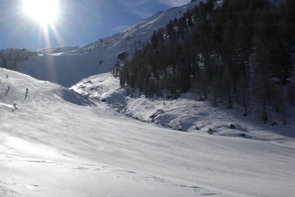 Pistenabschnitt Ginals