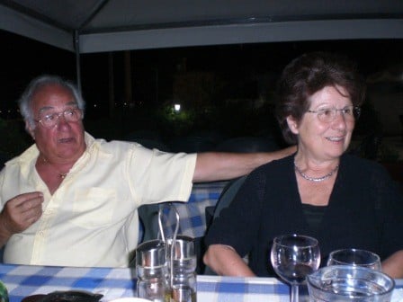 ..beim Abendessen (Vater und Hanny)