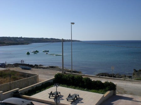 Blick aufs Meer vom Hotelzimmer