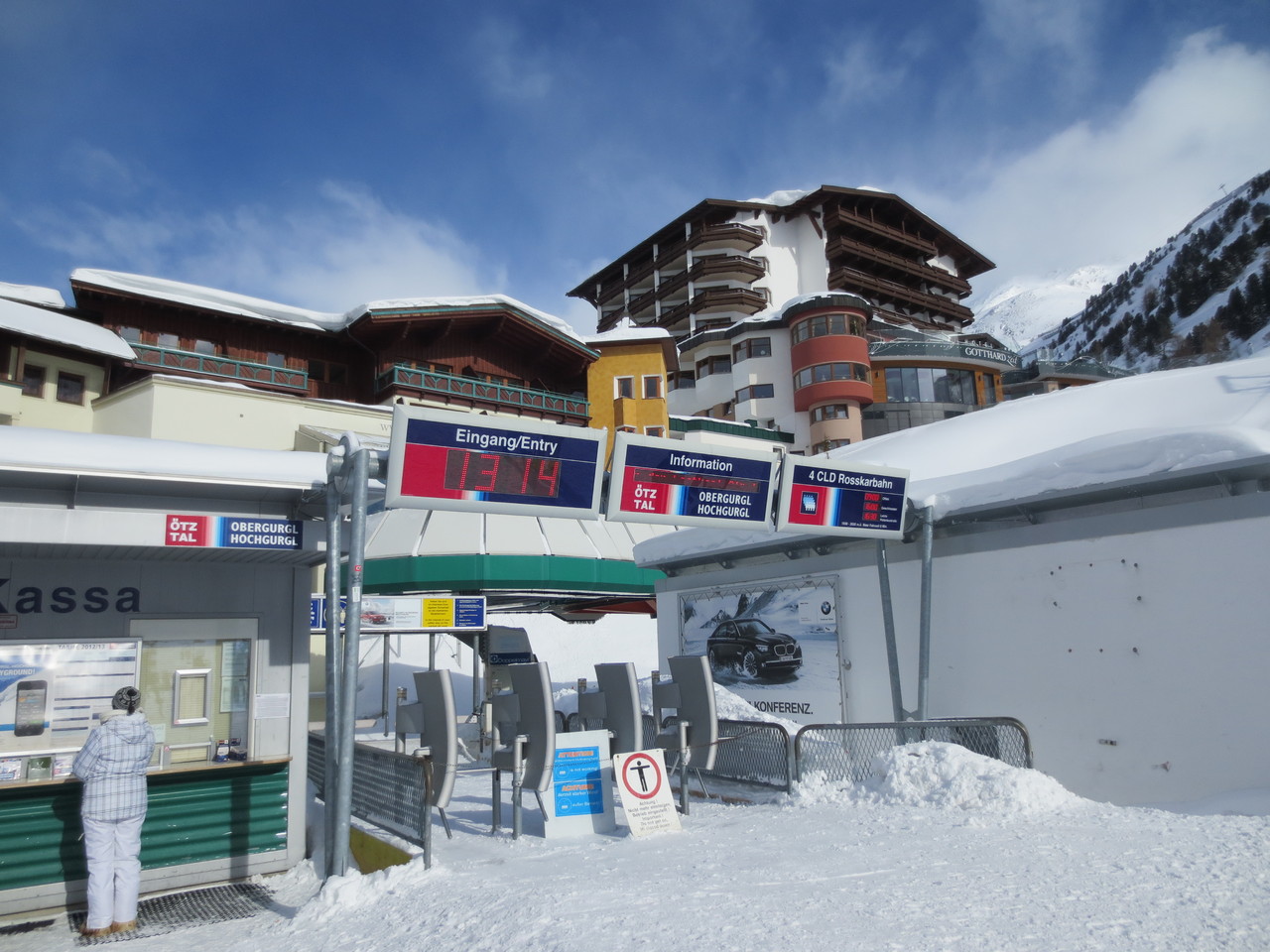 Unsere Residenz: Hotel Edelweiss & Gurgl, Obergurgl (1930 m ü M, direkt an den Skiliften)