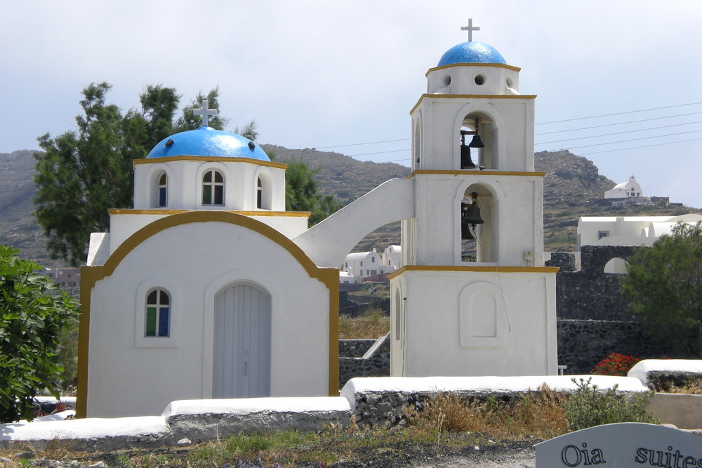 Unsere Residenz in Oia; Hauskapelle