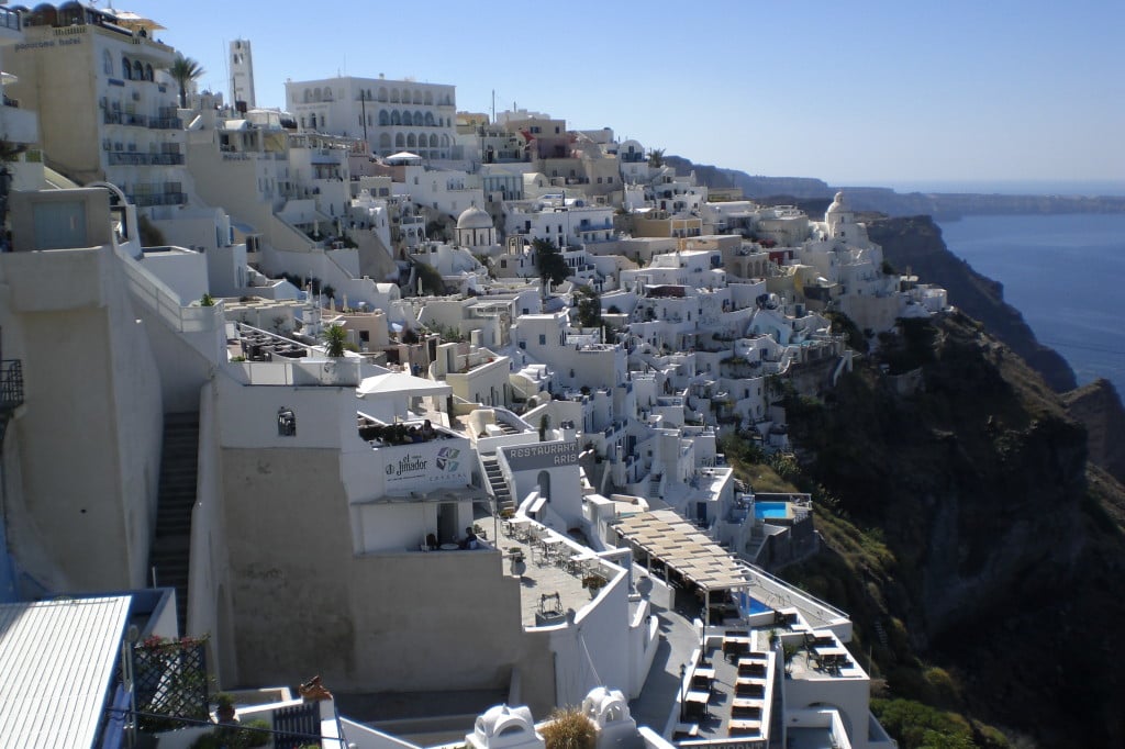 Fira (Hauptort der Insel)