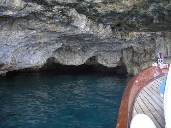 Grotten-Ausflug in unmittelbarer Umgebung von S.M. di Leuca