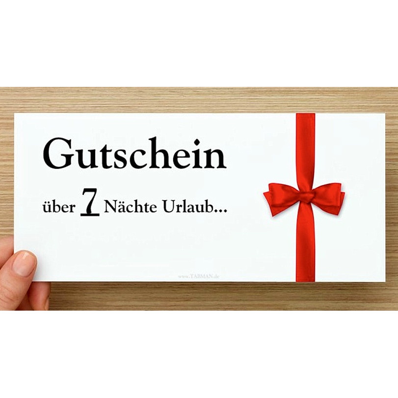 Gutschein 7 Nächte ©TABMAN