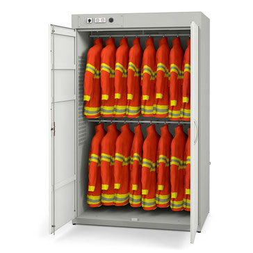 Armoire de séchage par condensation 16 vestes et pantalons de travail