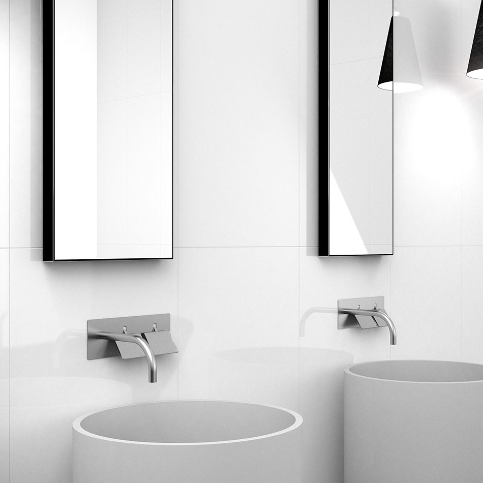 WHITE & GLASS 40/120 WHITE